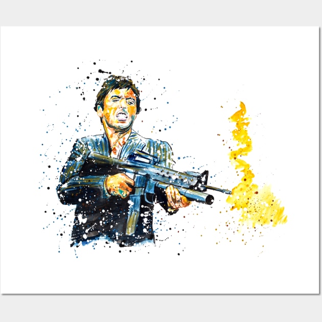 Scarface Wall Art by beaugeste2280@yahoo.com